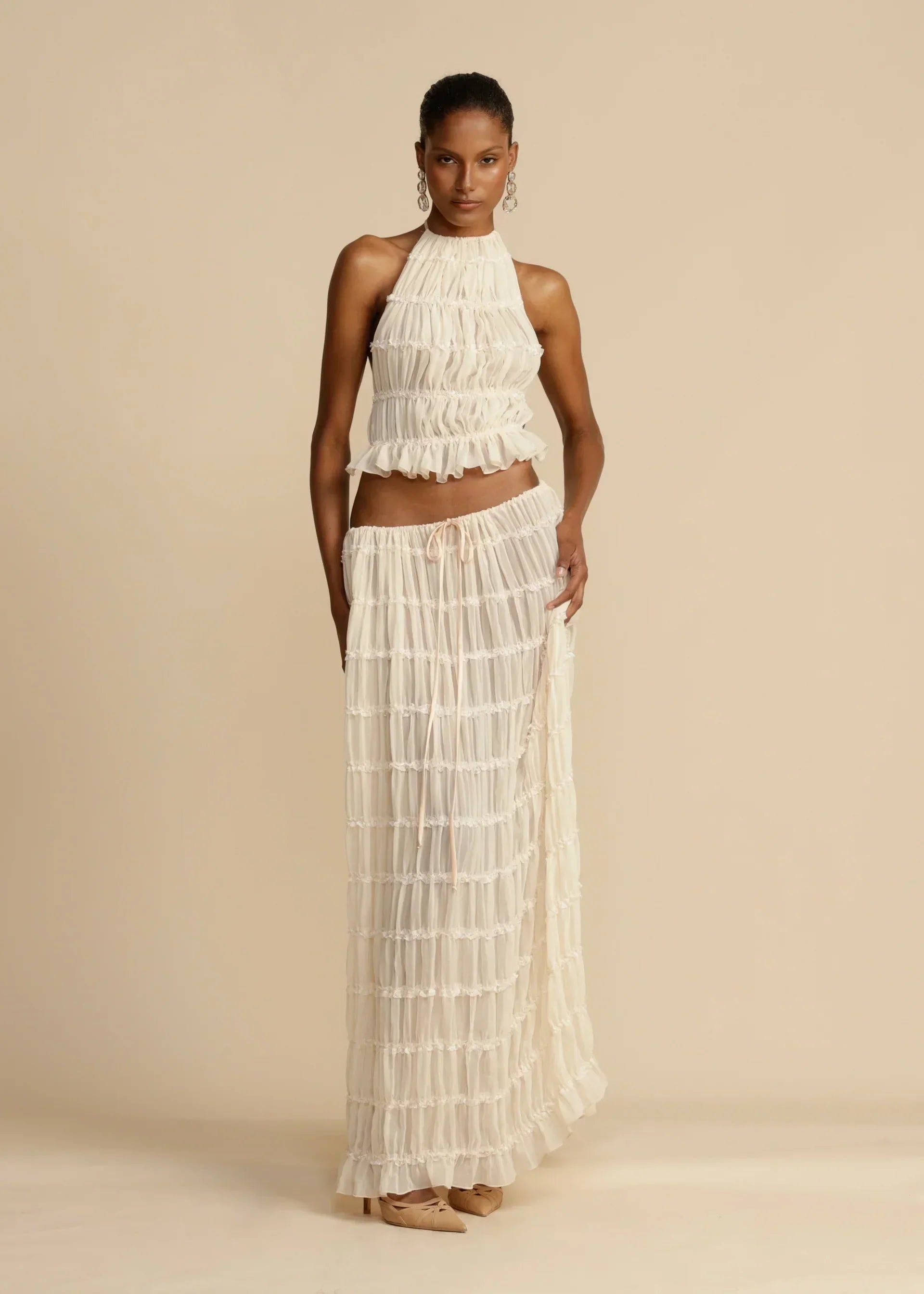 Chloe Top and Skirt Set